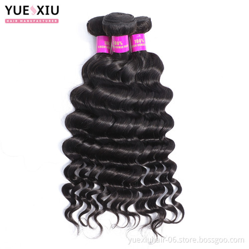 brazilian hair bundles loose deep  raw virgin hair mink brazilian human cuticle aligned hair weave bundle